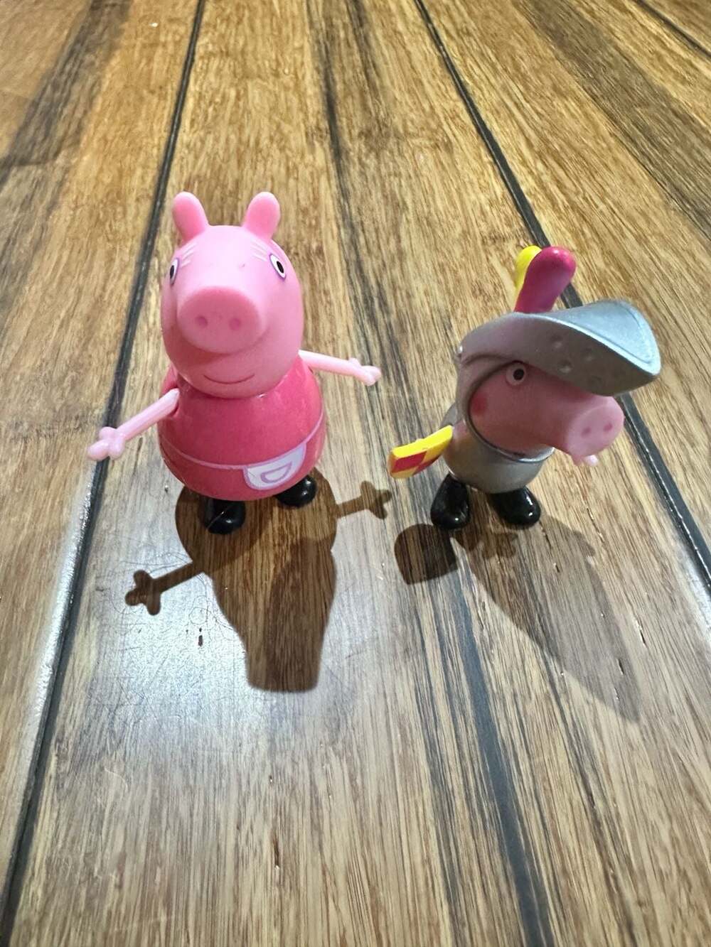 Peppa Pig and Sir George Knight Figure Set
